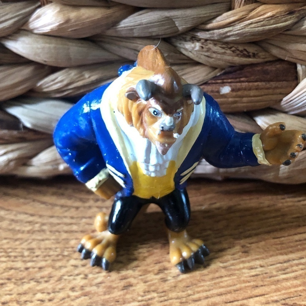 Vintage Disney Beauty and the Beast: Beast original movie toy
